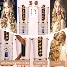 Rotating Hair Curler Cordless