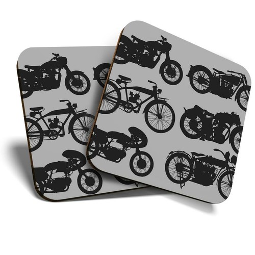 Coasters vintage - (bw),