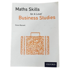Maths Skills for A Level Business Studies by Diane Mansell Paperback Oxford