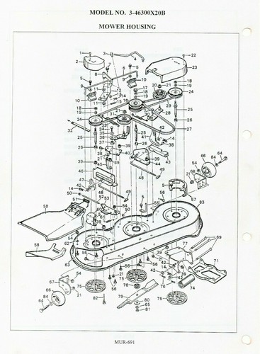 Engine deck belt fits - deck,