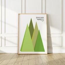 Montreal Expo 67 Exhibition Pulp and Paper Pavilion, No Frame, Matte Finish