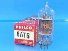 PHILCO 6AT6TUBE RADIO VALVE