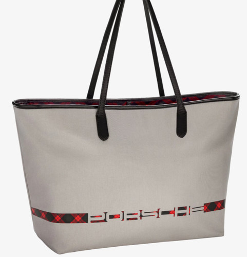 Porsche shoulder bag grey - porsche,