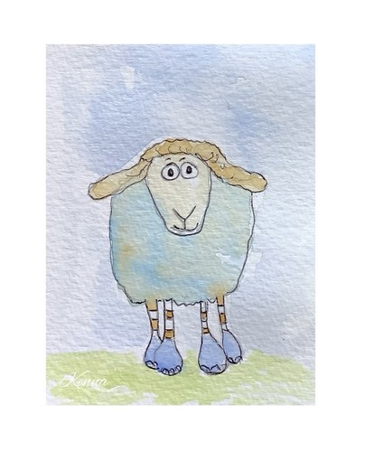 Aceo kenna original - by,