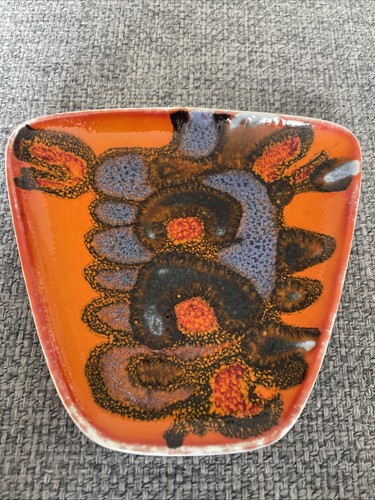 Poole pottery delphis plate - pottery,