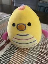 Squishmallows Yellow Dinosaur