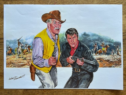 Signed walt howarth - howarth, print