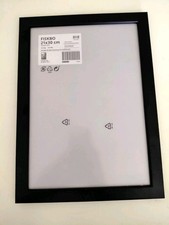 IKEA FISKBO Decorative Picture Frame 21x30 cm Black Wall Art Frame