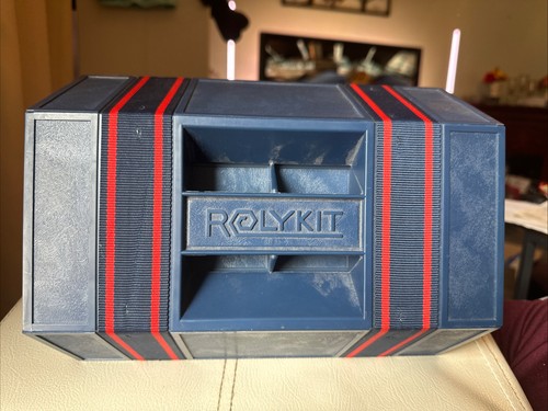 Rolykit blue roll storage - blue, up