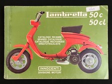 Original Large Format Innocenti Lambretta Lui 50c 50cl Vega Spares Catalogue.
