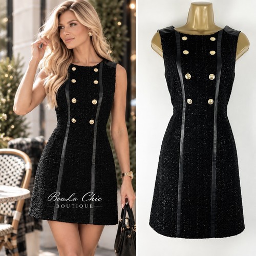 Karen millen black military - karen,