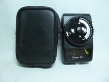 Vivitar 45 Light Meter In Case
