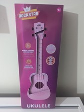 JNR Rockstar Ukulele Pink