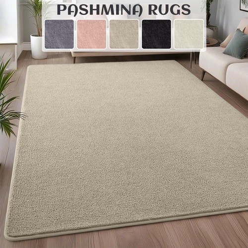 Fluffy rugs anti slip large - fluffy,