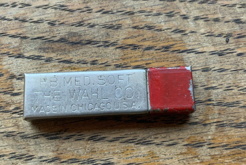 Vintage eversharp red top tin - top,