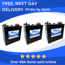 3 × 6V Deep Cycle Maxi T125