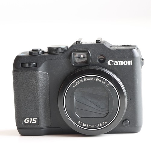 Canon powershot g15 - canon, 12.1mp
