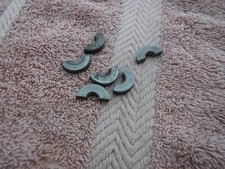 Aprilia RS 125 front fork suspension locking collets for the damper rod spacer