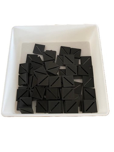 25mm square diagonal slot - diagonal,