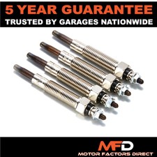 4x For Nissan Serena Vanette 2.3 D  Diesel Heater Glow Plugs Dual Core