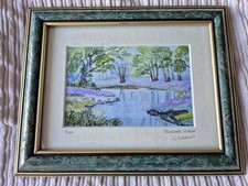 Bluebell Stream Print By G