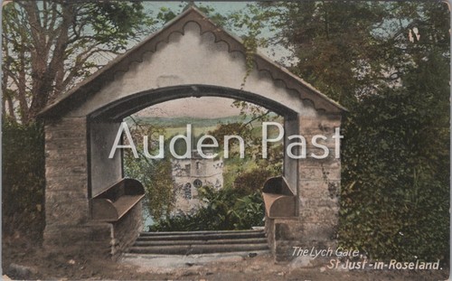 Vintage lych gate - gate, st