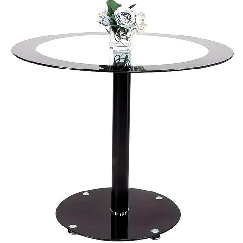 90cm round table tempered - 90cm,