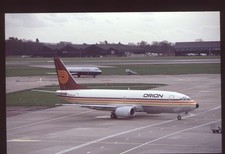 Orig 35mm airline slide Orion