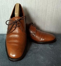 LOAKE GRAINED BROWN LEATHER