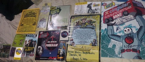 Vans warped tour lot hand - vans,