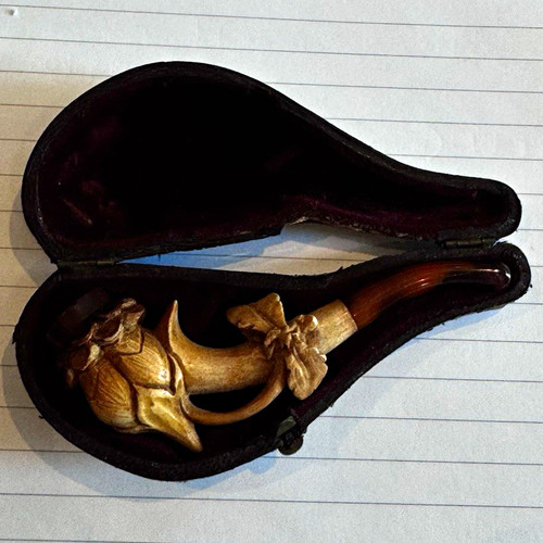 Antique carved meerschaum - carved,