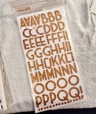Thickers Chipboard Alphabet