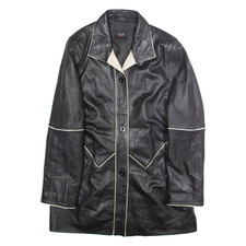 LLD Womens Jacket Black Faux