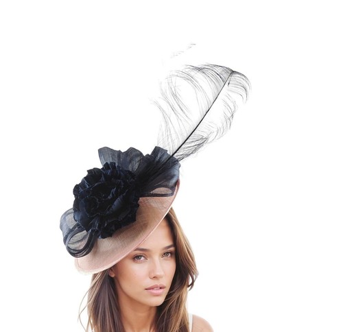 Baby pink navy blue - navy,