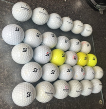24 Bridgestone tour BX BXS RXS golf balls A grade mix white yellow