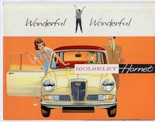 Wolseley Hornet Mk1 848cc 1961-62 UK Market Sales Brochure 