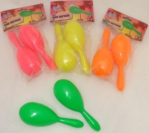 Hawaiian fancy dress maracas - hawaiian,