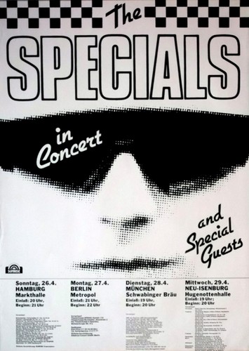 Specials the 1981 plakat - specials,,