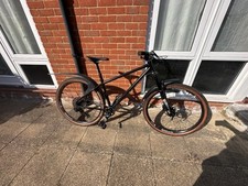 On One, Big Dog 29” Mountain bike. Black with tan wall tyres. Dropper post