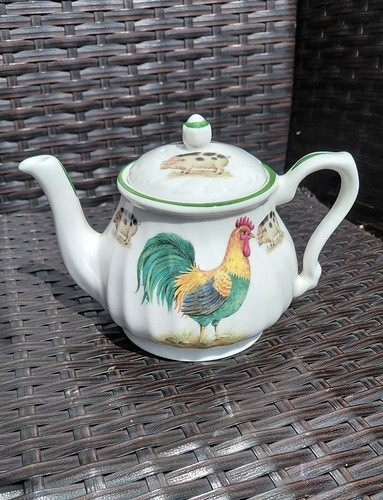 Staffordshire pottery teapot - staffordshire,