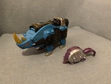 Power Rangers DX Gao Rhino Majino Armadillo Wild Force Gaoranger Set Zord