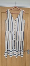 Next Ladies Linen Blend Dress