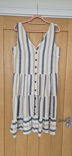 Next ladies linen blend - linen, dress