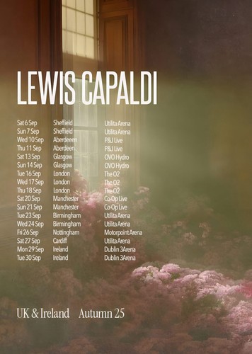 Lewis capaldi ireland - uk,