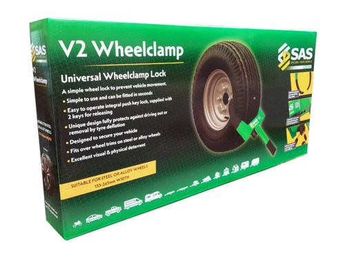 Sas green wheel - wheel, clamp