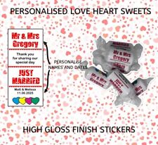 Personalised Love Heart Sweets