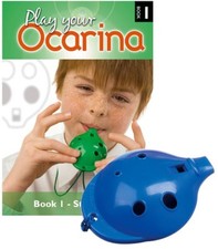OCARINA SET of 4-hole plastic