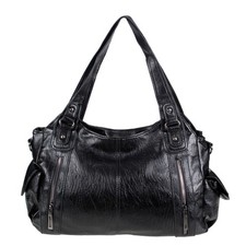 Large Capacity Leather Womens