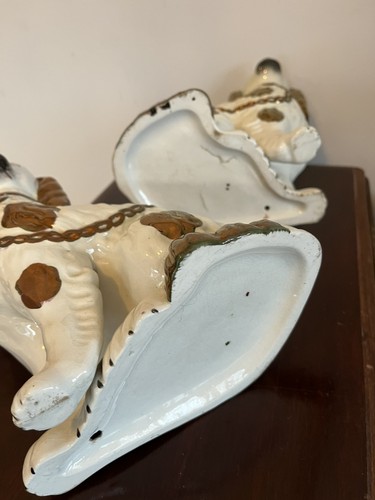 Pair rare staffordshire - pair,
