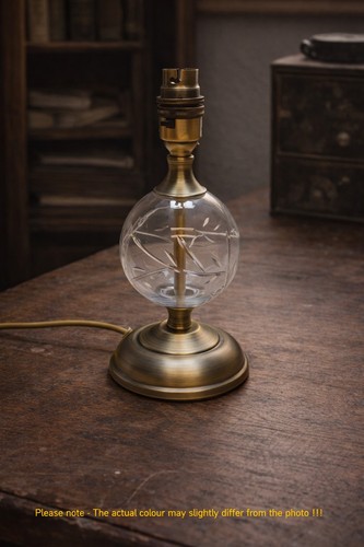Table lamp brass effect - lamp,